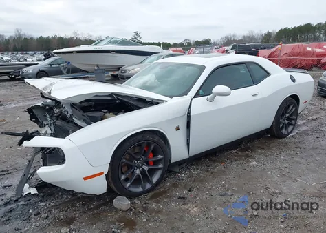 2021 Dodge Challenger R/T Scat Pack из США, поврежденный, VIN 2C3CDZFJ9MH601385
